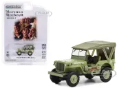 1945 Willys MB Jeep Light Green ""U.S. Army"" ""Norman Rockwell"" Series 5 1/64 Diecast Model Car by Greenlight