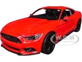 2015 Ford Mustang GT 5.0 Red ""NEX Models"" Series 1/24 Diecast Model Car by Welly