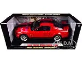 2008 Ford Shelby Mustang GT500 Super Snake Red with Black Stripes ""Shelby Collectibles Legend"" Series 1/18  Diecast Model Car by Shelby Collectibles