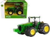 John Deere 8430 Tractor with Dual Wheels Green ""Prestige Collection"" 1/32 Diecast Model by ERTL TOMY