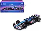 Alpine A523 31 Esteban Ocon ""BWT"" ""Formula One F1 World Championship"" (2023) with Driver in Car 1/43 Diecast Model Car by Bburago