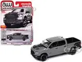 2023 Ram 1500 Rebel Havoc Edition Pickup Truck Ceramic Gray ""Muscle Trucks"" Series 1/64 Diecast Model Car by Auto World