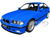 1996 BMW E36 M3 Coupe Santorin Blue 1/18 Diecast Model Car by Solido