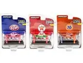 ""Four-Post Lifts"" Set of 3 pieces Series 2 1/64 Diecast Models by Greenlight
