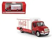 ""Coca-Cola"" Beverage Truck Red and White 1/87 Diecast Model by Motor City Classics