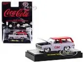 1973 Chevrolet K5 Blazer with Lowered Chassis ""Coca-Cola"" White with Coke Red Top Limited Edition to 11000 pieces Worldwide 1/64 Diecast Model Car by