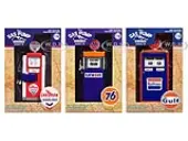 ""Vintage Gas Pump"" Set of 3 Pumps Series 16 1/18 Diecast Models by Greenlight