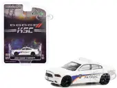 2014 Dodge Charger White ""Kennedy Space Center (KSC)"" Security Patrol ""Hobby Exclusive"" Series 1/64 Diecast Model Car by Greenlight
