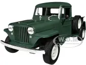 1947 Jeep Willys Pickup Truck Dark Green ""NEX Models"" Series 1/24 Diecast Model Car by Welly
