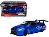 Brians 2009 Nissan GTR R35 Blue Ben Sopra ""Fast &amp; Furious"" Movie 1/32 Diecast Model Car  by Jada