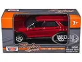 2023 Ford Explorer Red Metallic ""Timeless Legends"" Series 1/43 Diecast Model Car by Motormax