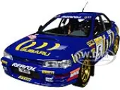 Subaru Impreza 5 Carlos Sainz - Luis Moya Winner ""Monte-Carlo Rally"" (1995) 1/18 Diecast Model Car by Kyosho