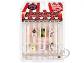 ""Farmers Market"" 6 piece Diecast Set (3 Figures and 3 Accessories) Limited Edition to 4800 pieces Worldwide for 1/64 Scale Models by American Diorama