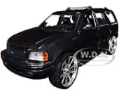 2000 Ford Expedition XLT Black Metallic ""Maxx Design"" ""American Classics"" Series 1/24 Diecast Model Car by Motormax