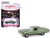 1969 Plymouth HEMI GTX F8 Ivy Green Metallic (Palm Beach 2023) Barrett Jackson ""Scottsdale Edition"" Series 14 1/64 Diecast Model Car by Greenlight