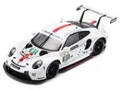 Porsche 911 RSR-19 91 Gianmaria Bruni - Richard Lietz - Frederic Makowiecki ""Porsche GT Team"" GTE Pro Winner ""24 Hours of Le Mans"" (2022) with Acryli
