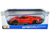 2017 Ford GT Red with Black Wheels ""Special Edition"" 1/18 Diecast Model Car by Maisto