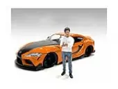 ""Car Meet 3"" Figurine 8 for 1/24 Scale Models by American Diorama