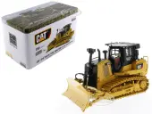 CAT Caterpillar D7E Track Type Tractor Dozer in Pipeline Configuration with Operator ""High Line Series"" 1/50 Diecast Model by Diecast Masters