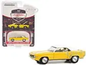 1969 Chevrolet Camaro Z/28 Daytona Yellow with White Stripes Top and Interior (Lot 1043) Barrett Jackson ""Scottsdale Edition"" Series 12 1/64 Diecast