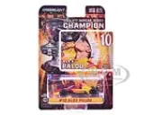Dallara IndyCar 10 Alex Palou ""DHL"" Chip Ganassi Racing ""NTT IndyCar Series Champion"" (2024) 1/64 Diecast Model Car by Greenlight