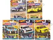 ""Race Day"" 5 piece Set ""Car Culture"" Series Diecast Model Cars by Hot Wheels