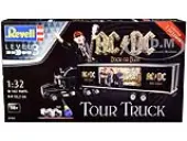 Level 3 Model Kit Kenworth Tour Truck ""AC/DC Rock or Bust"" 1/32 Scale Model by Revell