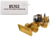 CAT Caterpillar 836 Landfill Compactor Yellow ""High Line"" Series 1/50 Diecast Model by Diecast Masters