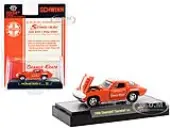 1966 Chevrolet Corvette 427 68 Orange with White Stripes and Graphics ""Schwinn Orange Krate"" Limited Edition to 4400 pieces Worldwide 1/64 Diecast Mo