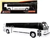 1999 TMC RTS Transit Bus Blank White ""The Vintage Bus &amp; Motorcoach Collection"" 1/87 (HO) Diecast Model by Iconic Replicas