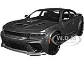 2021 Dodge Charger SRT Hellcat Gray Metallic ""Fast X"" (2023) Movie ""Fast &amp; Furious"" Series 1/24 Diecast Model Car by Jada