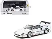 Ferrari F40 White ""Road64"" Series 1/64 Diecast Model Car by Tarmac Works