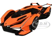 Lamborghini V12 Vision Gran Turismo Orange Metallic ""Special Edition"" 1/18 Diecast Model Car by Maisto