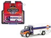 International Durastar 4400 Delivery Truck ""Gulf Oil"" Dark Blue and White ""H.D. Trucks"" Series 25 1/64 Diecast Model Car by Greenlight