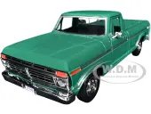 1977 Ford F-150 Custom Pickup Truck Green ""Timeless Legends"" Series 1/24 Diecast Model Car by Motormax