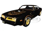 1978 Pontiac Firebird Trans Am Black Metallic with Hood Graphics ""Special Edition"" Series 1/18 Diecast Model Car by Maisto