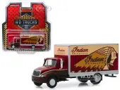 International Durastar Box Van ""Indian Motorcycle"" ""H.D. Trucks"" Series 17 1/64 Diecast Model by Greenlight