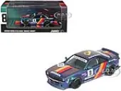 Nissan Silvia (S14) Boss RHD (Right Hand Drive) 8 ""Rocket Bunny"" Magic Purple with Stripes 1/64 Diecast Model Car by Inno Models