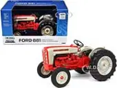 Ford 881 Select-O-Speed Tractor Red and Beige ""Prestige Collection"" Series 1/16 Diecast Model by ERTL TOMY