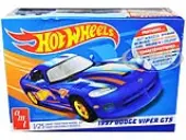 Skill 1 Snap Model Kit 1997 Dodge Viper GTS ""Hot Wheels"" 1/25 Scale Model by AMT