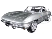 1965 Chevrolet Corvette Silver ""Special Edition"" 1/18 Diecast Model Car by Maisto
