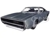 Doms 1970 Dodge Charger R/T Bare Metal ""Fast &amp; Furious 7"" (2015) Movie 1/24 Diecast Model Car by Jada