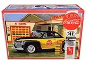 Skill 3 Model Kit 1941 Plymouth Coupe with 4 Bottle Crates ""Coca-Cola"" 1/25 Scale Model by AMT