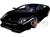 Lamborghini Murcielago LP640 Black with Copper Wheels ""Hyper-Spec"" Series 1/24 Diecast Model Car by Jada