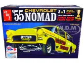 Skill 2 Model Kit 1955 Chevrolet Nomad 3-in-1 Kit ""Trophy Series"" 1/25 Scale Model by AMT