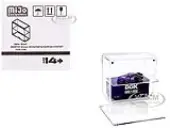 Showcase 2 Cars Desk Top Display Case with Cover ""Mijo Exclusives"" for 1/64 Scale Models
