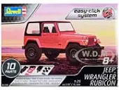 Level 2 Easy-Click Model Kit Jeep Wrangler Rubicon 1/25 Scale Model by Revell