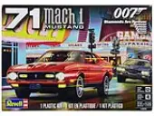 Level 4 Model Kit 1971 Ford Mustang Mach 1 James Bond 007 ""Diamonds Are Forever"" (1971) Movie 1/25 Scale Model by Revell