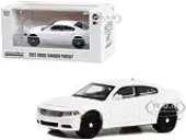 2022 Dodge Charger Pursuit Police Car White ""Hot Pursuit"" ""Hobby Exclusive"" Series 1/64 Diecast Model Car by Greenlight