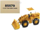 CAT Caterpillar 966A Wheel Loader Yellow with Operator ""Vintage Series"" 1/50 Diecast Model by Diecast Masters